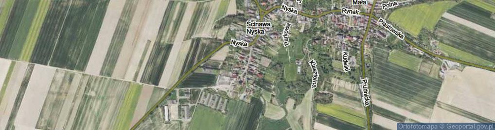Zdjęcie satelitarne Wspólna ul.